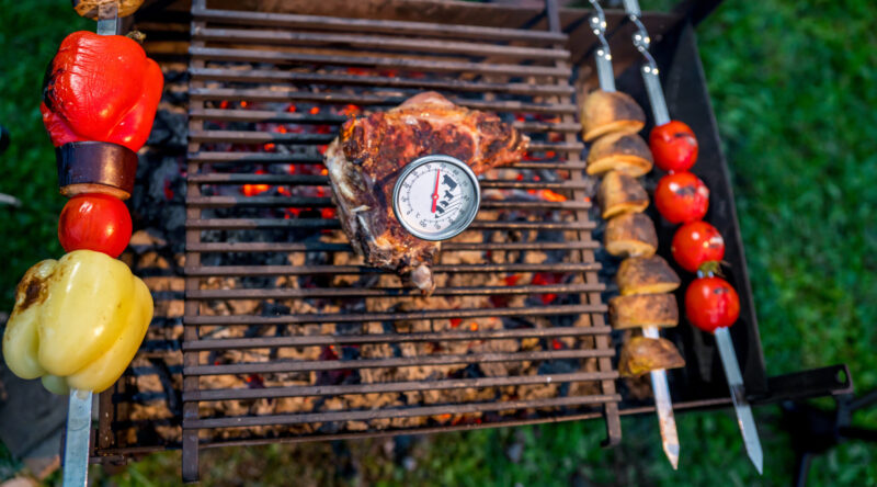 Kerntemperatur-Thermometer fürs Grillen