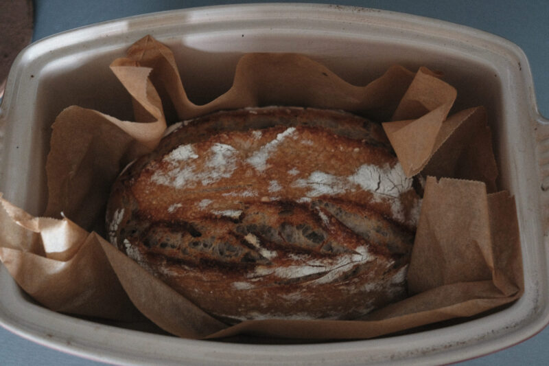 Sauerteigbrot in Box