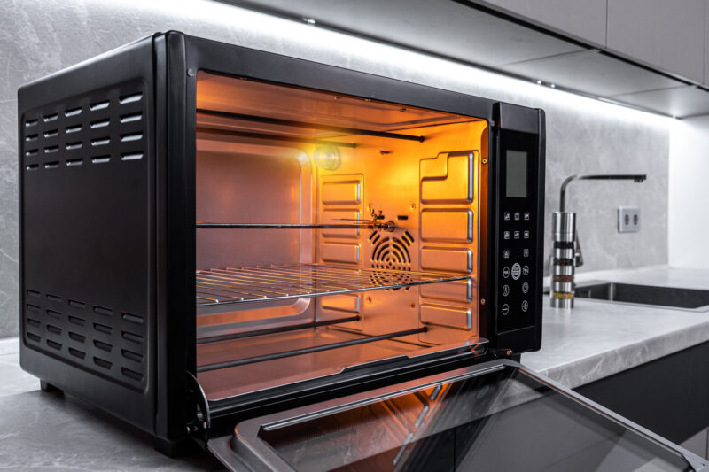 Minibackofen mit Grill