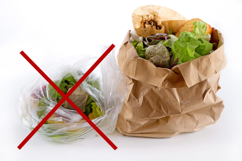 kompostierbare Beutel