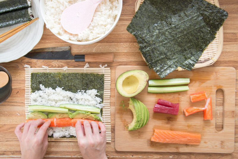 Sushi selbst machen mit den richtigen Zutaten