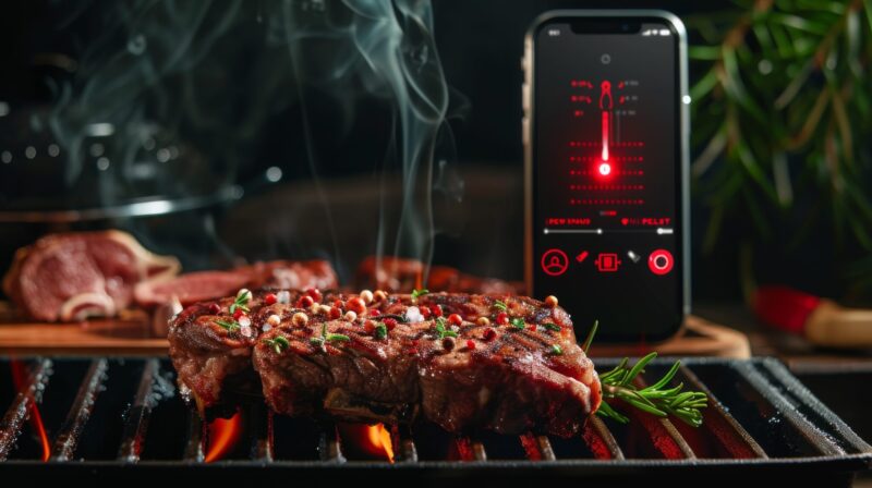 Grillthermometer mit App