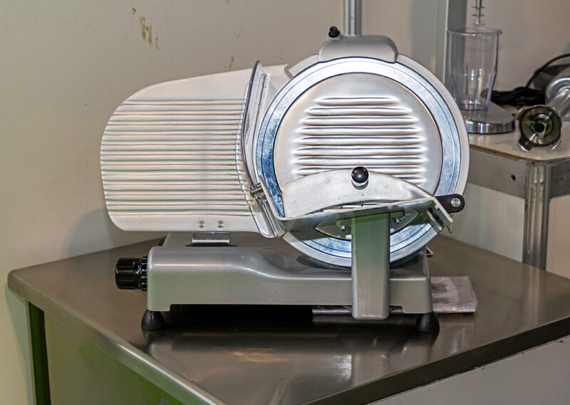 Elektrische Wurstschneidemaschine