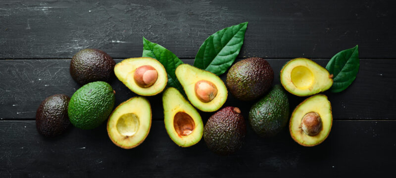 Avocados grün