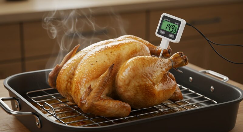 Fleischthermometer fürs Braten mit präzisen Temperaturen