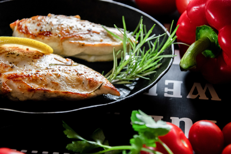 Hähnchenbrust aus dem Ofen