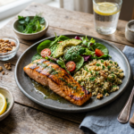 Omega-3 auf dem Teller: Fisch, Öle und pflanzliche Alternativen im Vergleich (KI)