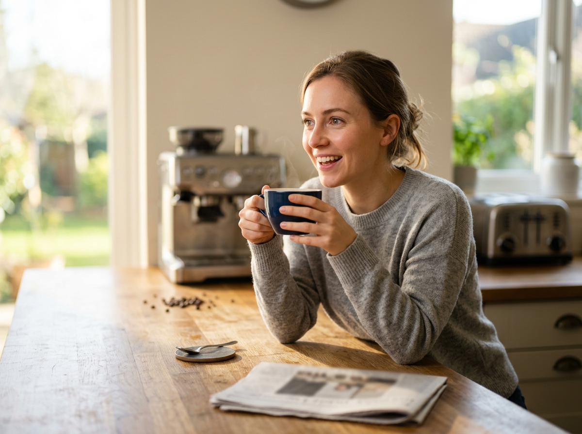 Koffein und Konzentration: Wann Kaffee im Arbeitsalltag wirklich wach macht (KI)